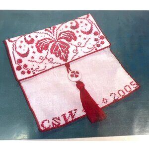 Colonial Coverlet Bag Cross-Stitch Pattern By Carolina House Designs